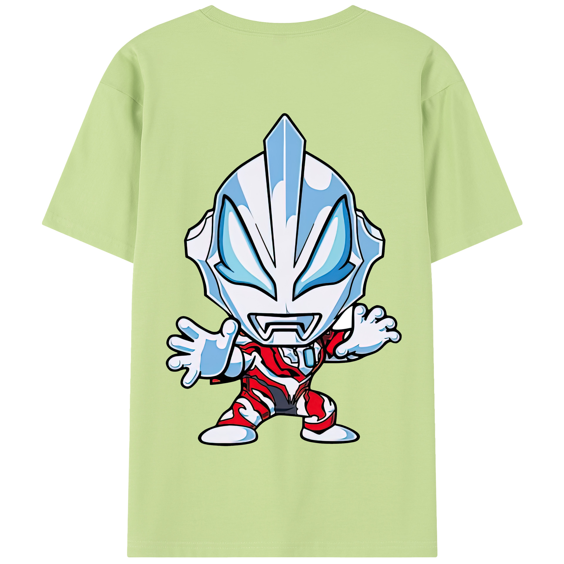 （画像用） ウルトラマン Ultraman 綿100％半袖Tシャツ（背面プリント）